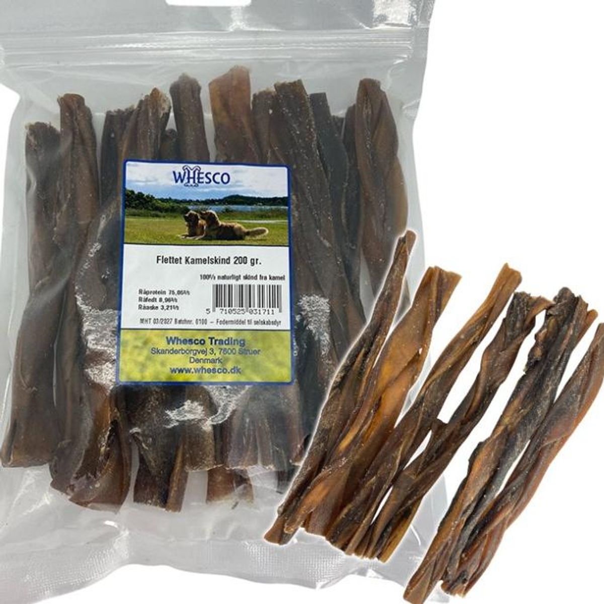 Whesco Flettet Kamelhud