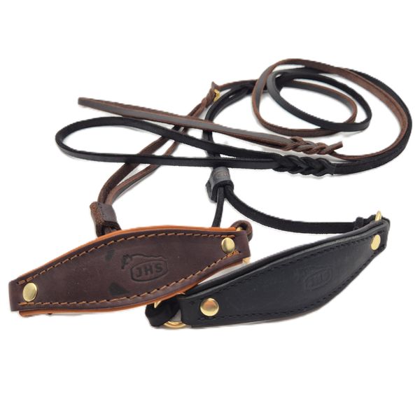 Hovedbilde Kairo Utstillingskobbel i lær med bred front