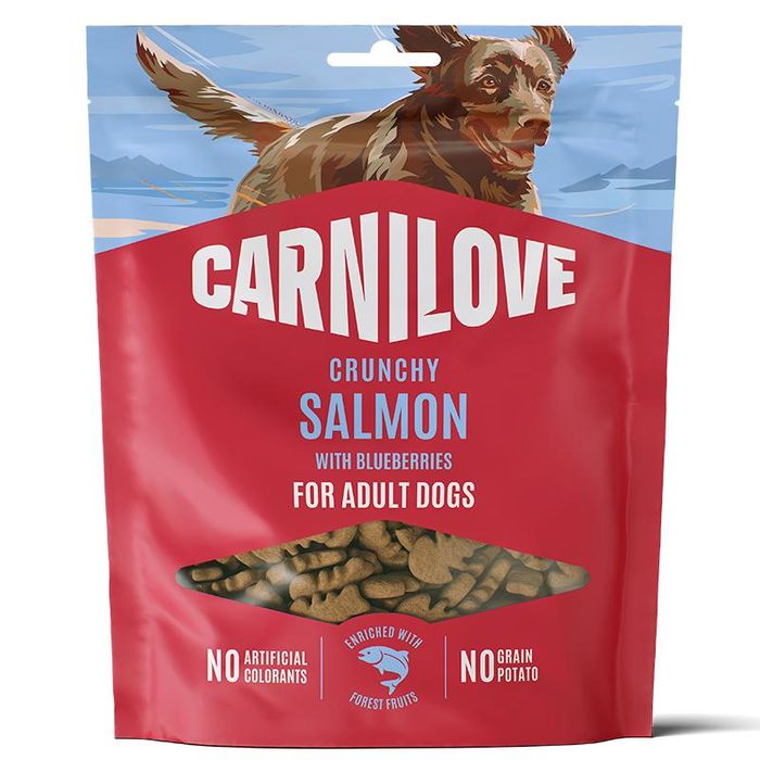 Carnilove Crunchy Salmon with Blueberry godbit