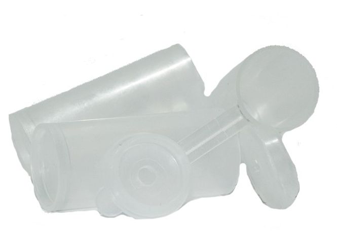 Hovedbilde Nose Work Beholder i plast, med hull, XS
