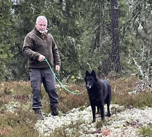 Hovedbilde Vofforama retrieverkobbel i flettet tau, med ...