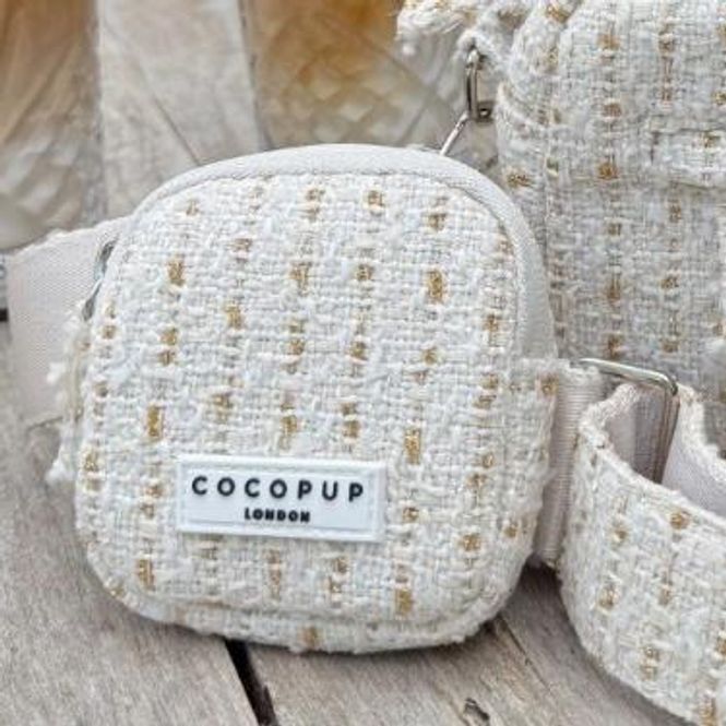 Hovedbilde Cocopup godbitholder i tweed, med krok