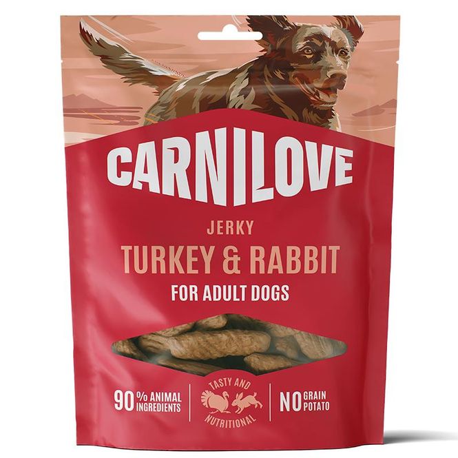 Hovedbilde Carnilove Meat Jerky Turkey & Rabbit Bar