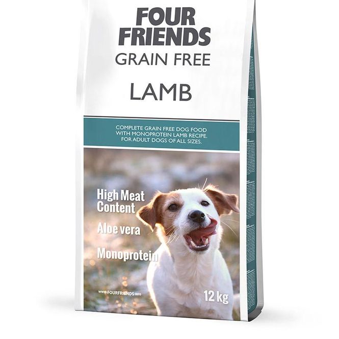Hovedbilde Four Friends GF Lamb Hundefôr