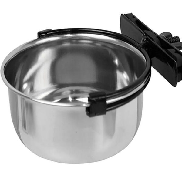 Hovedbilde Burskål i metall med Click On feste