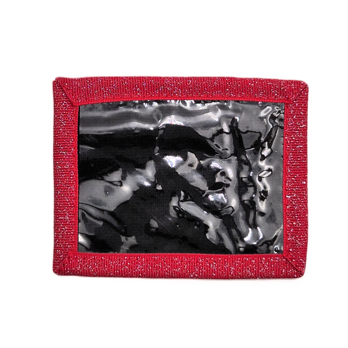 Glitterlomme til nummerlappholder – utskiftbar