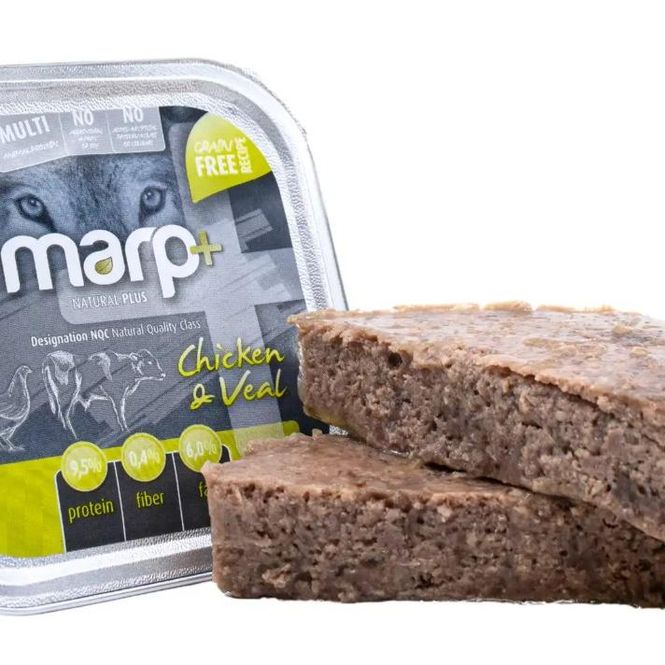Hovedbilde Marp Natural+ Kylling og kalv paté