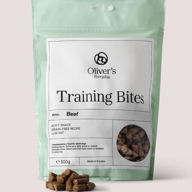 Hovedbilde Oliver's Everyday Training Bites Beef - 500 gr