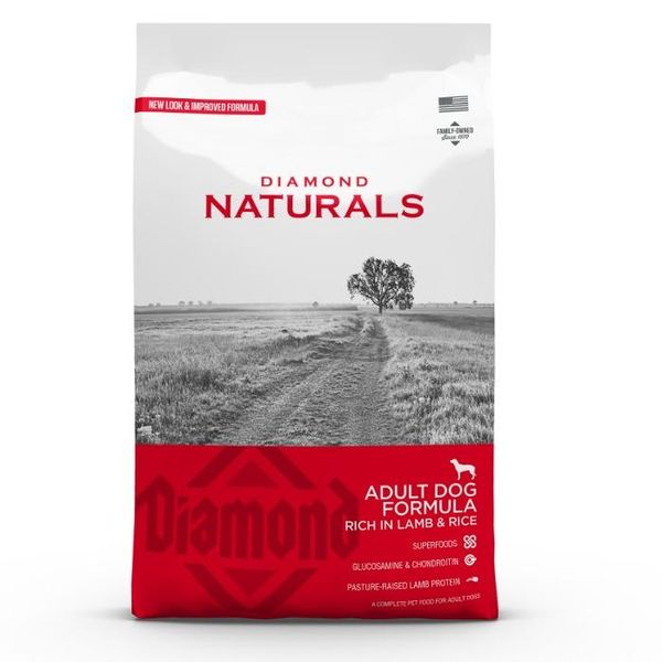 Hovedbilde Diamond Naturals Adult Lamb & Rice Hundefôr