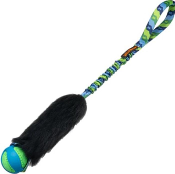 tug-e-nuff Wondabaa PowerBall Bungee med sauepels